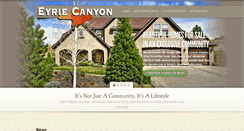 Desktop Screenshot of eyriecanyon.com